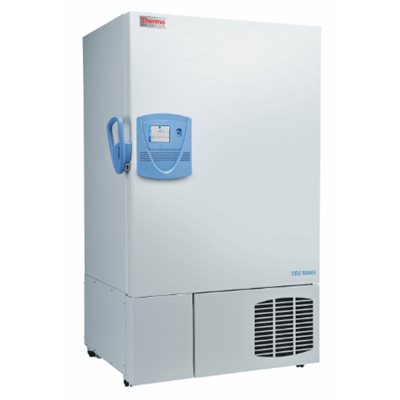 A picture of a Fisher Scientific Ultra Low Temperature Freezer.